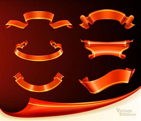 Fine ribbon scroll (3206) Free EPS, AI Download / 4 Vector