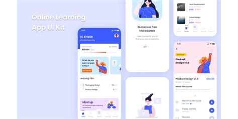 Online Learning App Ui Kit Figma