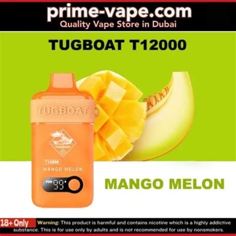 New Tugboat T12000 Disposable Vape In Dubai Best 12000 Puffs