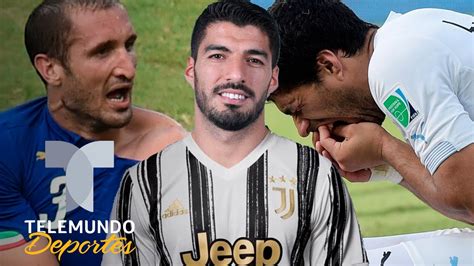 Suárez Llama A Chiellini De La Mordida A ¿nuevos Compañeros Telemundo Deportes Youtube