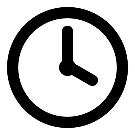 Digital Clock Black And White Clip Art Wall Clock Clipart Png Images