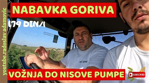 NABAVKA GORIVA VOŽNJA DO NISOVE PUMPE 179 DIN l BUYING FUEL