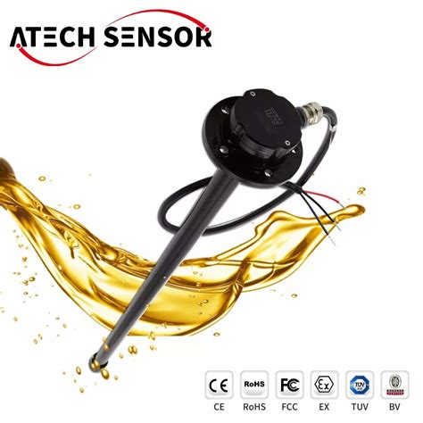 Atech Capacitance Gps Vehicle Tank Fuel Level Sensor China Metal Tank Fuel Level Sensor And