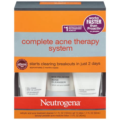 Neutrogena Complete Acne Therapy System Kit Advanced Solutions™ 1 Kt