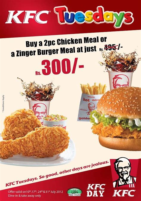 Piece Kfc Price Tuesday Special List Karin Marlene