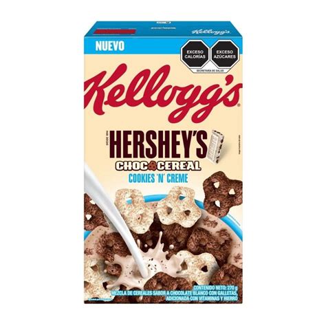 Cereal Kelloggs Hersheys Sabor Cookies And Creme 270 G Walmart