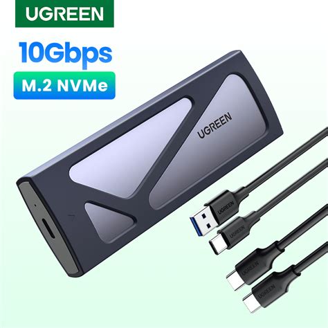 UGREEN M 2 NVMe SSD Enclosure Adapter 10Gbps USB C 3 2 Gen2 Tool Free