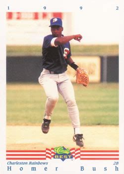 Homer Bush Gallery | Trading Card Database