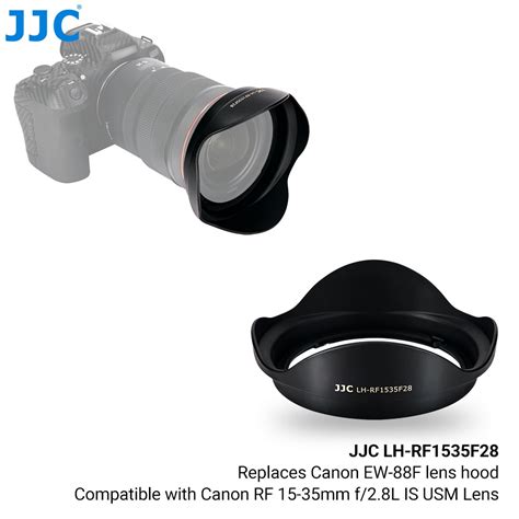Jjc Camera Lens Hood For Canon Rf 50mm F18 85mm F2 16mm 24mm