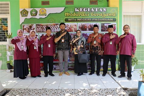 Masuk Tiga Besar Nominasi Madrasah Moderasi Beragama Mtsn Pasuruan