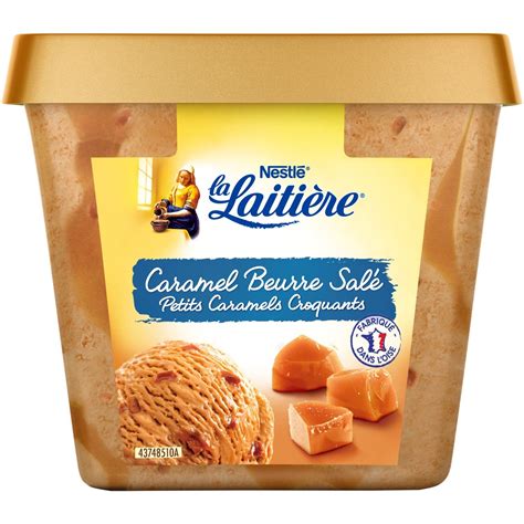 Glace En Bac Caramel Beurre Sal La Laitiere Le Bac De G Prix