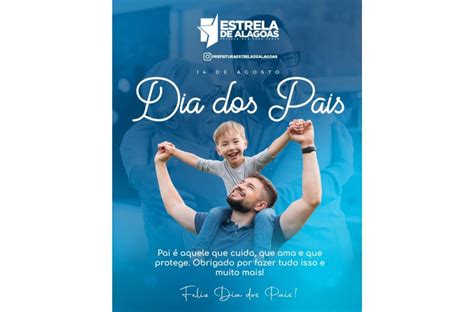 FELIZ DIA DOS PAIS Prefeitura De Estrela De Alagoas AL