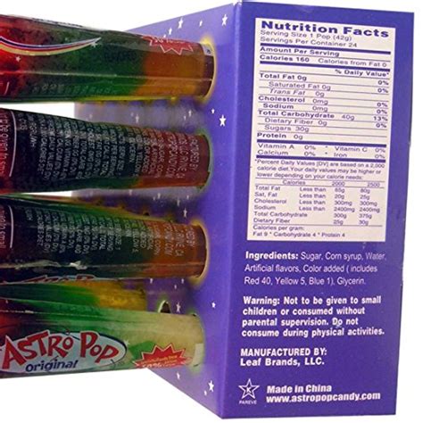 Astro Pop Rocket Retro Lollipop Large (1.5 Oz) - 24 Ct. Case | Best ...