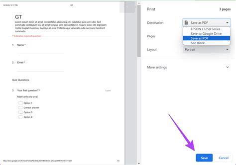 Comment Convertir Des Formulaires Google En Pdf Google Docs Ou Word