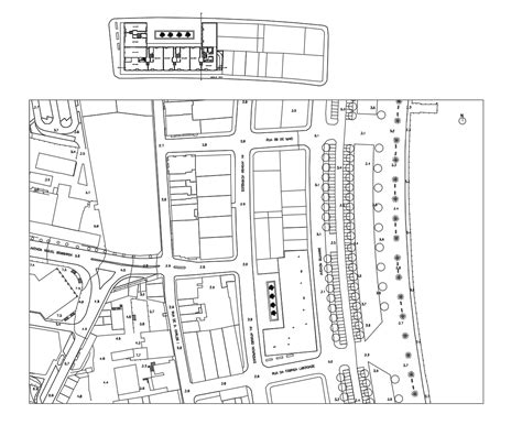 Site plan in autocad - Cadbull