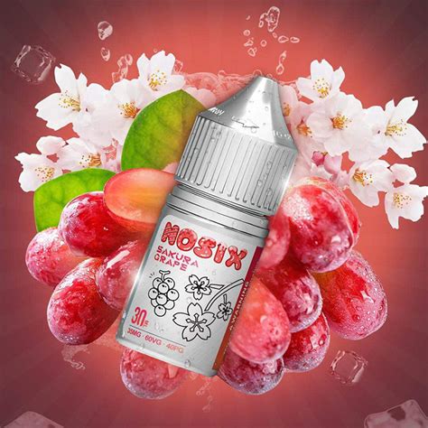 Nosix Juice 30mg Anh Đào Nho Lạnh