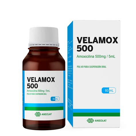 Velamox 500 500mgmg 5 ml polvo para suspensión oral Inkafarma