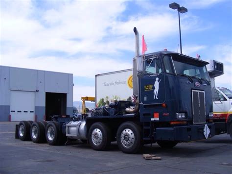 Peterbilt Twin Steer Tri Drive Bad Ass Trucks Pinterest