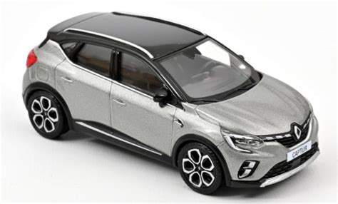 Modellino In Miniatura Renault Captur 1 43 Norev Metallico Grigio Nero