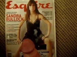 Cum Tribute Sandra Bullock Esquire Magazine Gay Man Porn XHamster