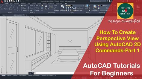 Perspective View In Autocad Perspectiveviewinautocad