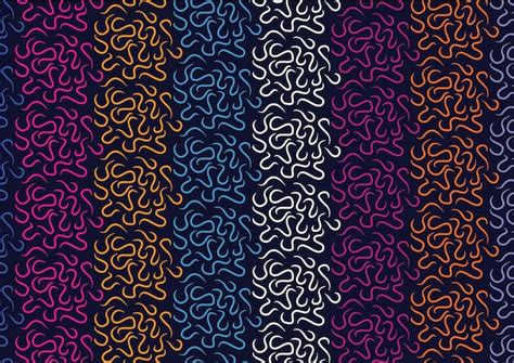 Premium Vector Abstract Pattern With Rainbow Color