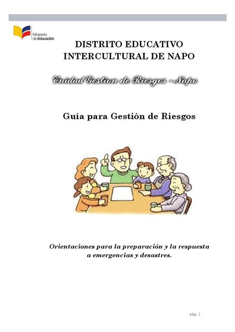 Gu A Para Gesti N De Riesgos En Centros Educativos By Luis Titua A Issuu