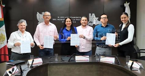 Firman Sepuimm Y Ayuntamiento De La Paz Convenio De Colaboraci N En