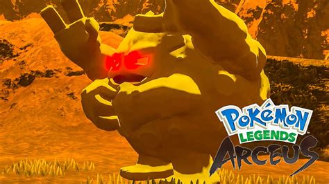 Alpha Graveler Pokemon Legends Arceus Location Youtube