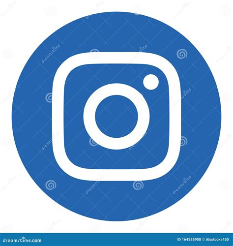 Instagram Logo Icon Editorial Stock Photo Illustration Of Design