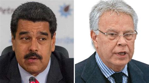 Maduro Acusa A Felipe González De Apoyar Un Golpe Contra Venezuela