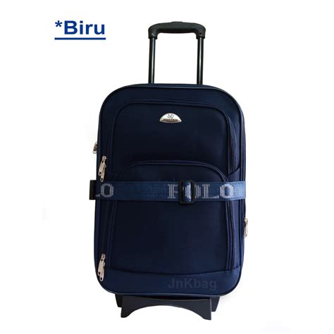 Jual Koper Polo Kain Ukuran 20 Inch Koper Kain Polo Travelbag Free