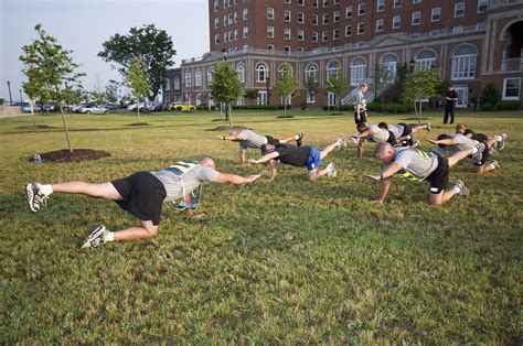 Tradoc And Initial Military Leaders Perform Physical Readiness Training