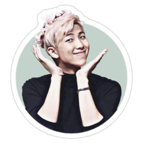 Pegatinas Rm Namjoon Bts De Babysugarsweet Redbubble