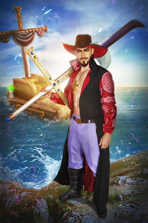 One Piece Dracule Mihawk Costume - Dracule Mihawk Cosplay | Costume Party World