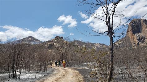 Cbmce E Ciopaer Atuam Em Inc Ndio Florestal Na Pedra Da Andorinha Em