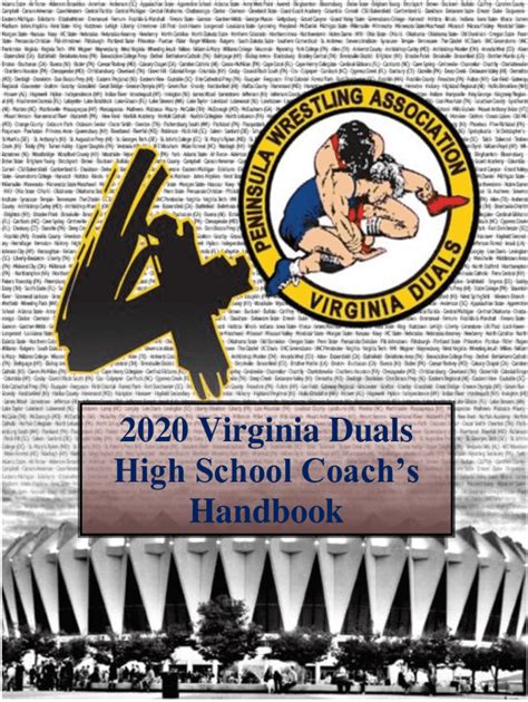 Fillable Online Wrestling Set To Compete In Th Virginia Duals Fax