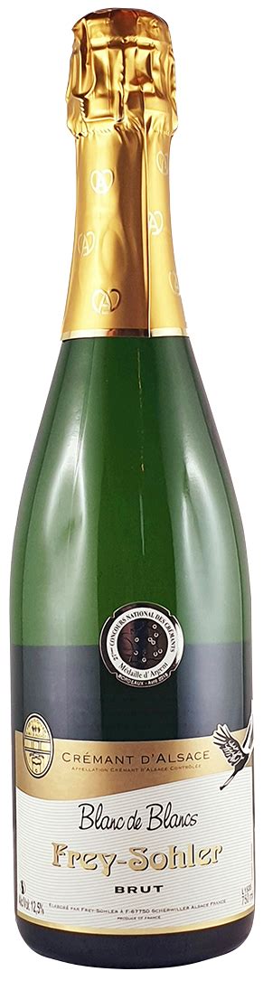 Frey Sohler Cremant d Alsace AOC Blanc de Blancs Brut Фрей Сольє