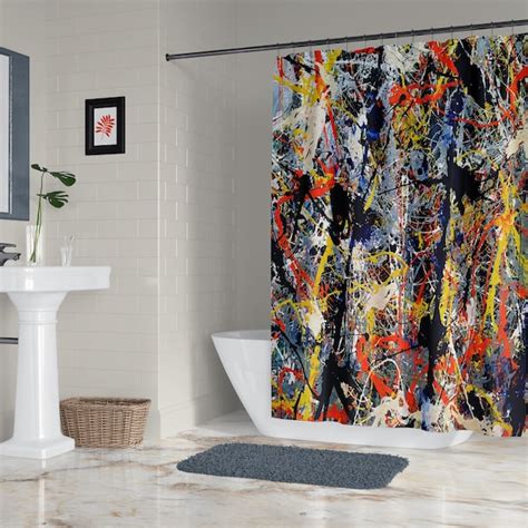 Artsy Shower Curtain Etsy