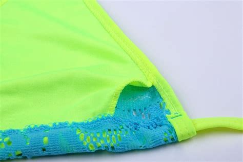Women S Classic Summer Beach Bikini Thong Bottoms Padded Swimwear Bathing Suit Ebay