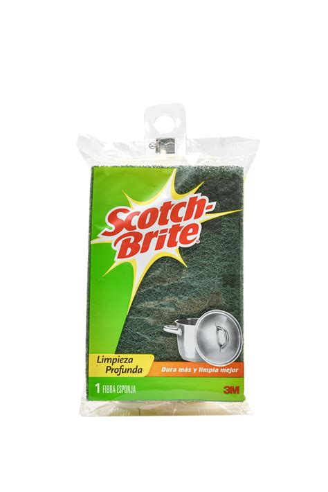 Fibra Esponja Scotch Brite Grande Limon