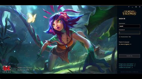 Neeko The Curious Chameleon Animated Splash Art Illustration League