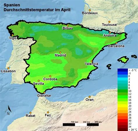 Spanien Wetter Und Klima Im April Temperatur Regen