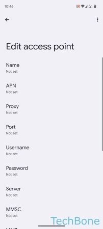 How To Set Up Access Point Names APNs Android Manual TechBone