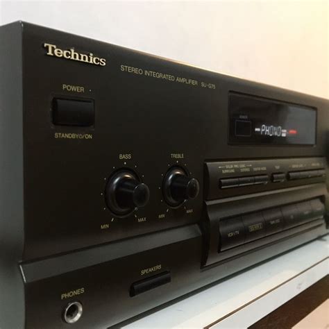 Technics SU G75 Stereo Integrated Amplifier Audio Soundbars