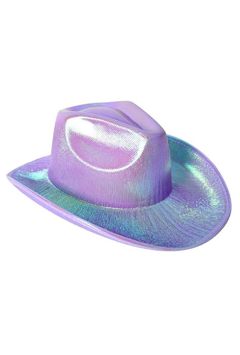 Iridescent Blue Cowboy Hat Perth Hurly Burly