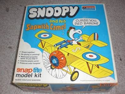 Monogram Snoopy And His Sopwith Camel Model Kit | #108131981