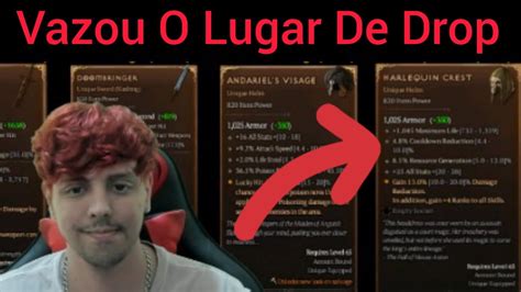 Diablo Onde Dropa O Shako Vazou O Lugar Certo De Drop Dos Itens