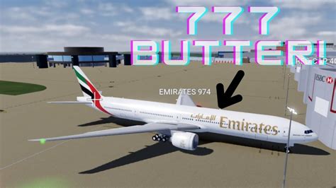 Emirates Boeing 777 Landing At Gatwick ¦ Project Flight Roblox Youtube