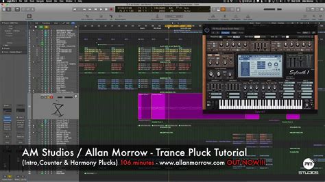 Allan Morrow How To Make Trance Plucks Hour Minute Tutorial